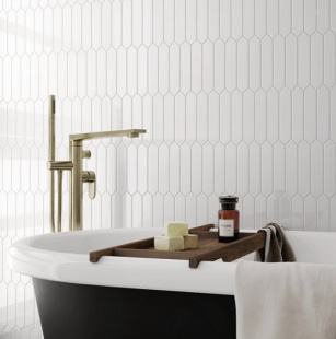 Плитка керамическая Equipe Ceramicas Arrow Pure White (5х25) арт. VEN025835